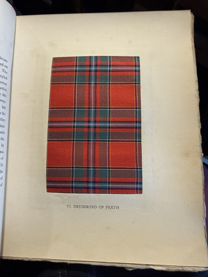 1893 Stewart's Old & Rare Scottish Tartans (45 Silk Examples) Scotland Clans