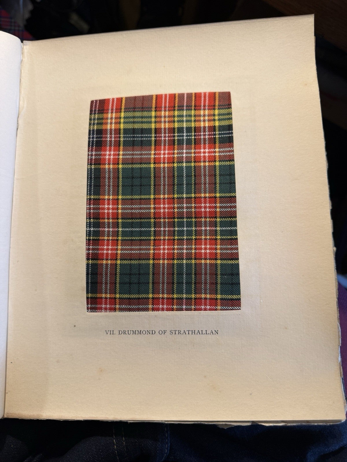 1893 Stewart's Old & Rare Scottish Tartans (45 Silk Examples) Scotland Clans