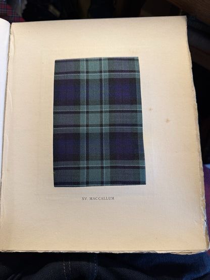 1893 Stewart's Old & Rare Scottish Tartans (45 Silk Examples) Scotland Clans