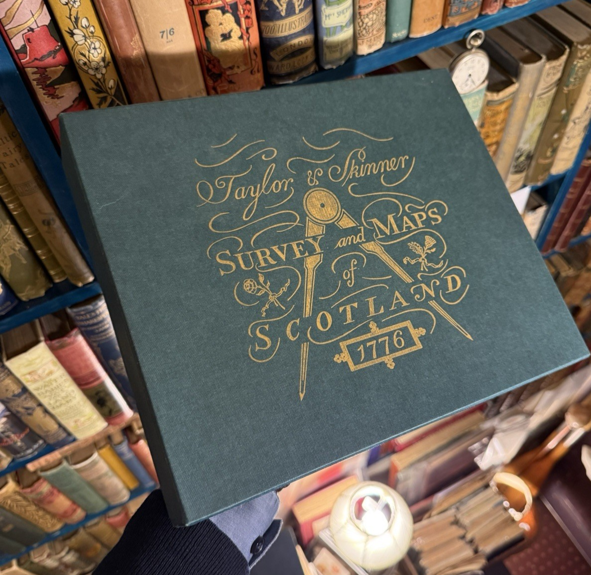 Taylor and Skinner Survey and Maps of the Roads of Scotland 1776 : In Box