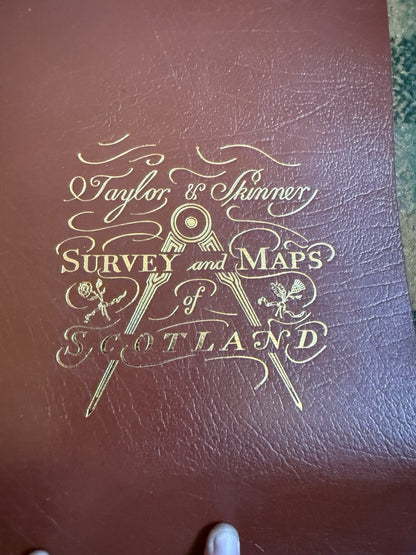 Taylor and Skinner Survey and Maps of the Roads of Scotland 1776 : In Box
