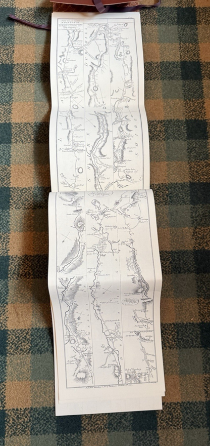 Taylor and Skinner Survey and Maps of the Roads of Scotland 1776 : In Box