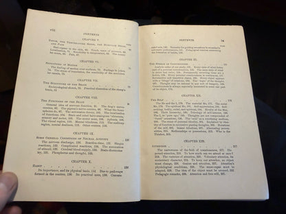 Text book of Psychology : William James : Macmillan 1892 : First Edition