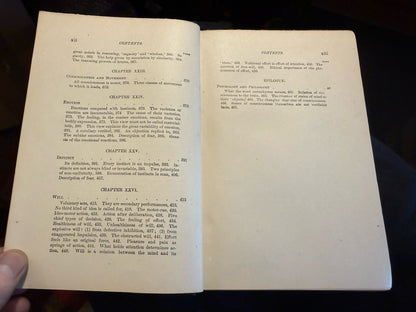 Text book of Psychology : William James : Macmillan 1892 : First Edition