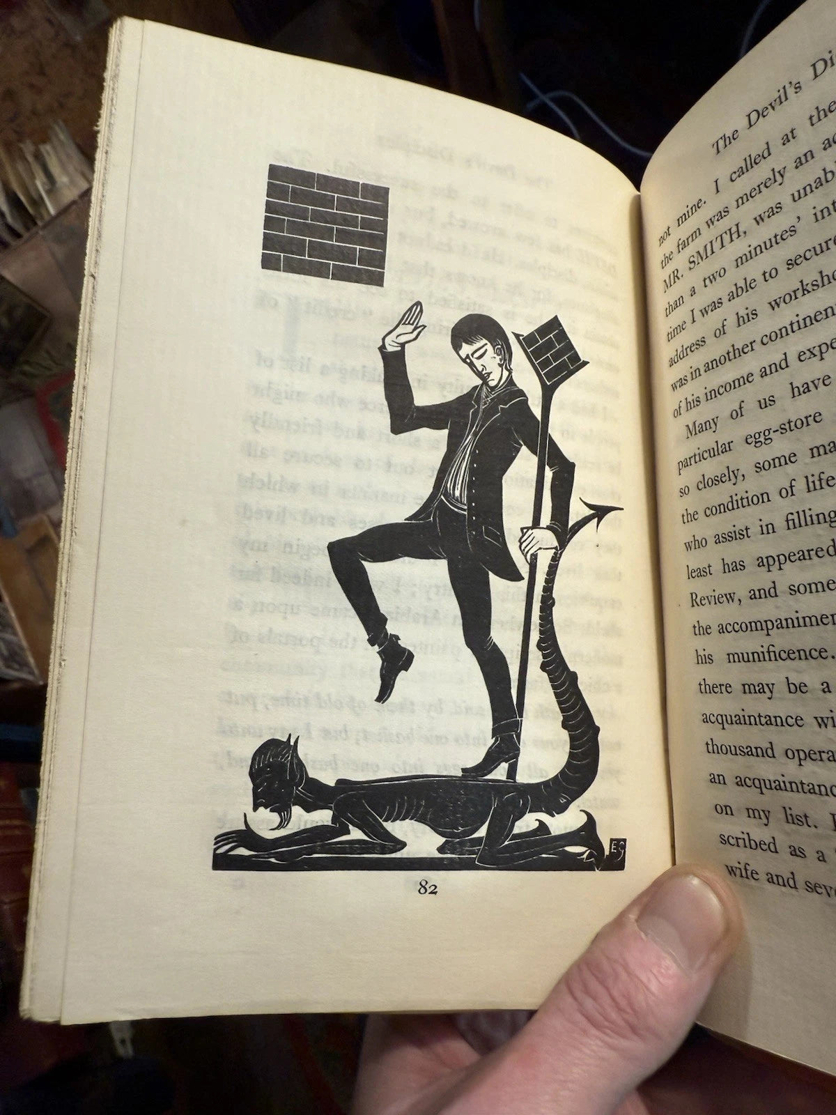 1915: The Devil's Devices or Control versus Service: Pepler: Illust Gill: 1st ed
