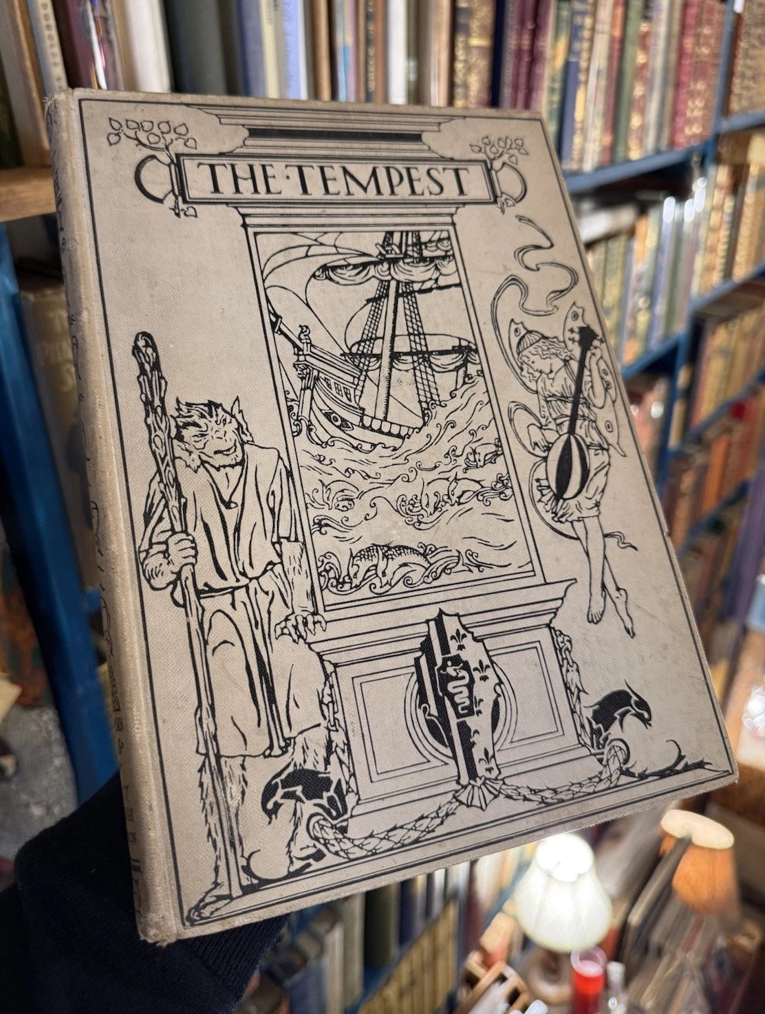 The Tempest : William Shakespeare : Illustrated by Robert Anning Bell : 1st 1901
