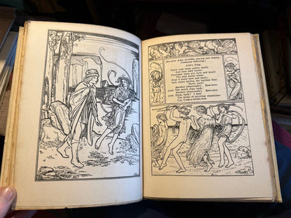 The Tempest : William Shakespeare : Illustrated by Robert Anning Bell : 1st 1901