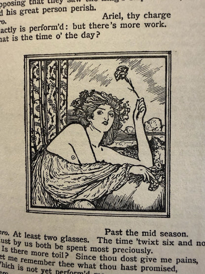 The Tempest : William Shakespeare : Illustrated by Robert Anning Bell : 1st 1901