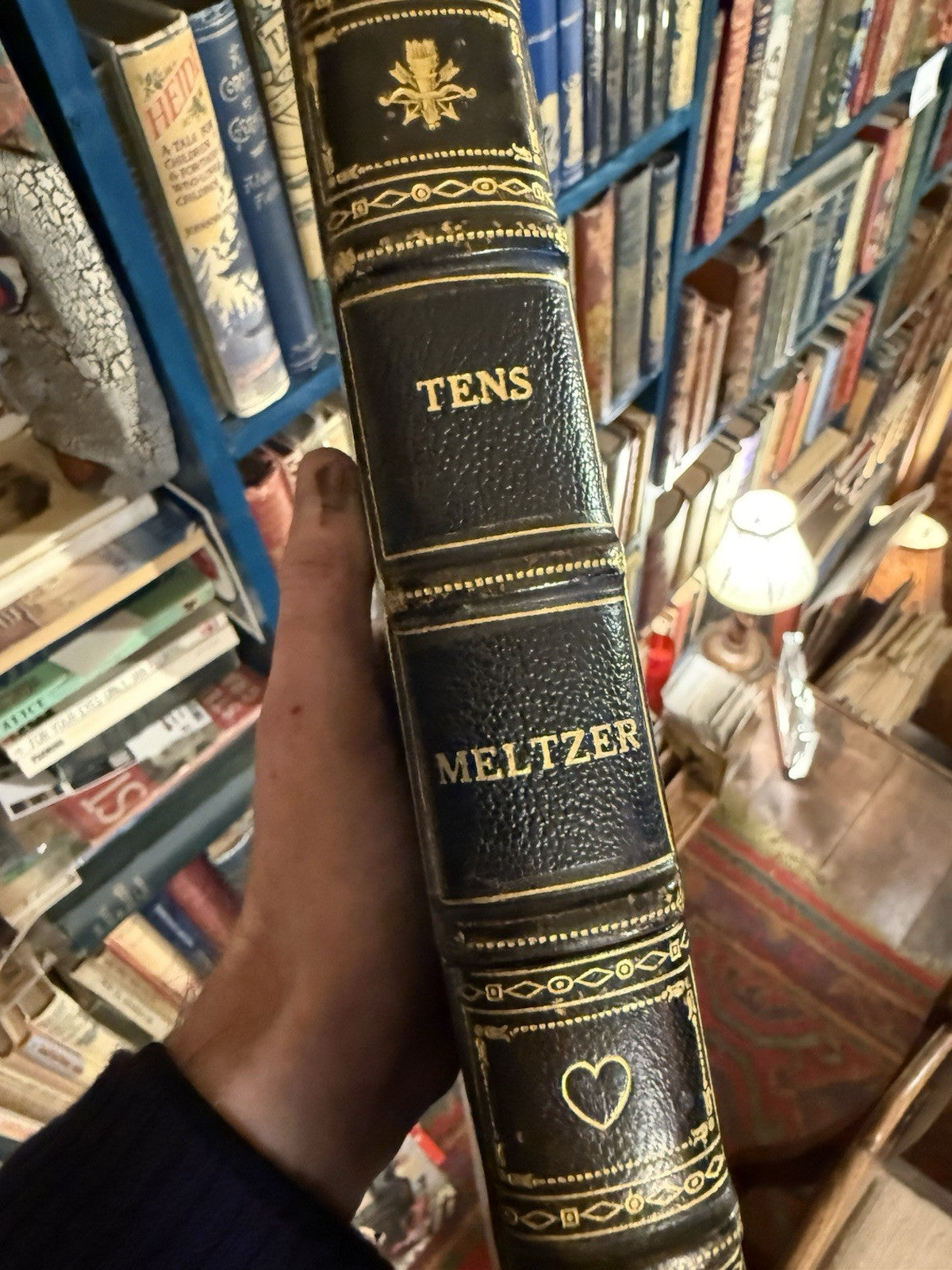 David Meltzer BEAT POET Signed In BESPOKE LEATHER SANGORSKI & SUTCLIFFE BOOK BOX