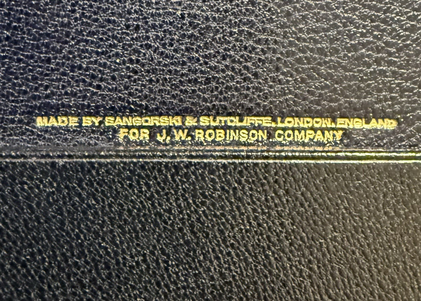David Meltzer BEAT POET Signed In BESPOKE LEATHER SANGORSKI & SUTCLIFFE BOOK BOX