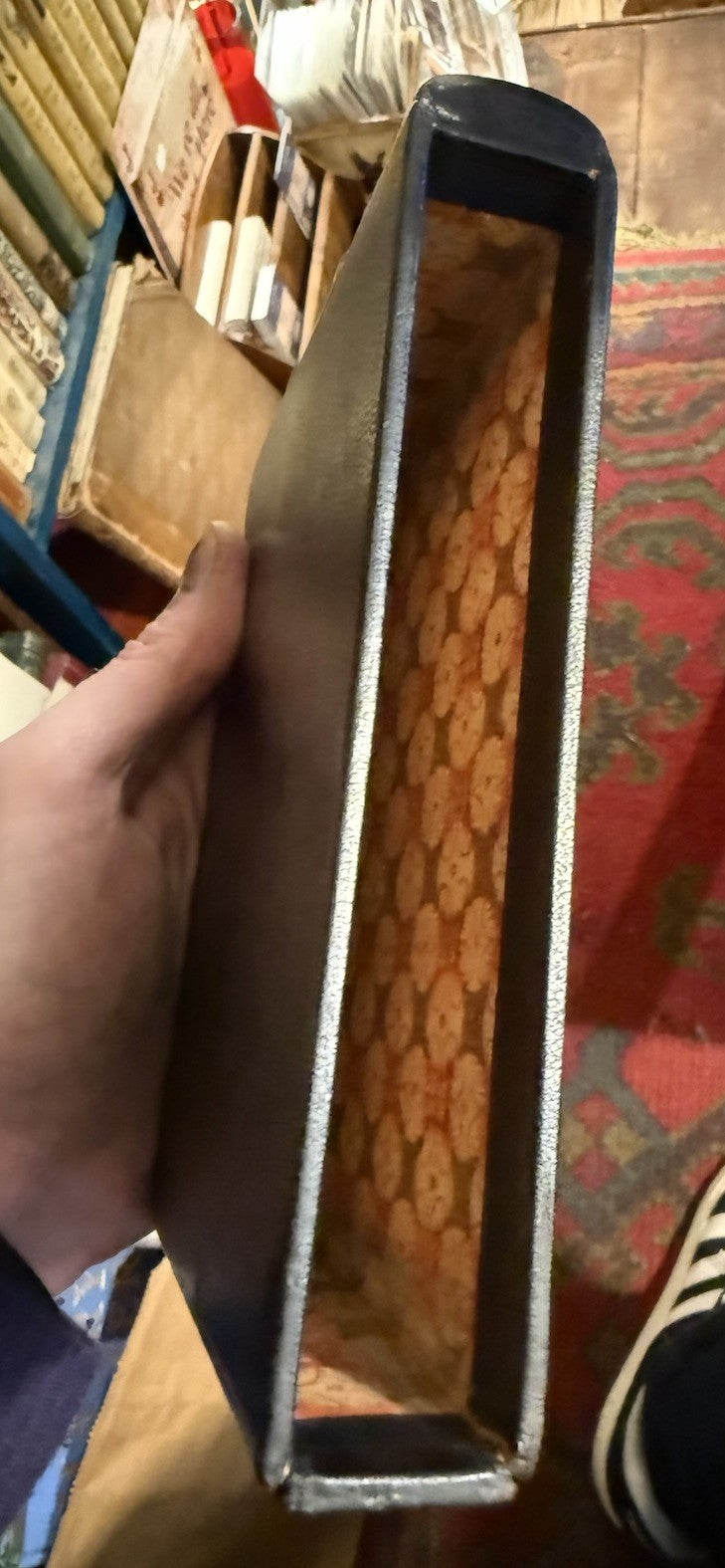 David Meltzer BEAT POET Signed In BESPOKE LEATHER SANGORSKI & SUTCLIFFE BOOK BOX