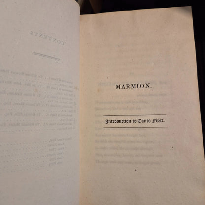1811 Marmion : A Tale Of Flodden Field : Sir Walter Scott