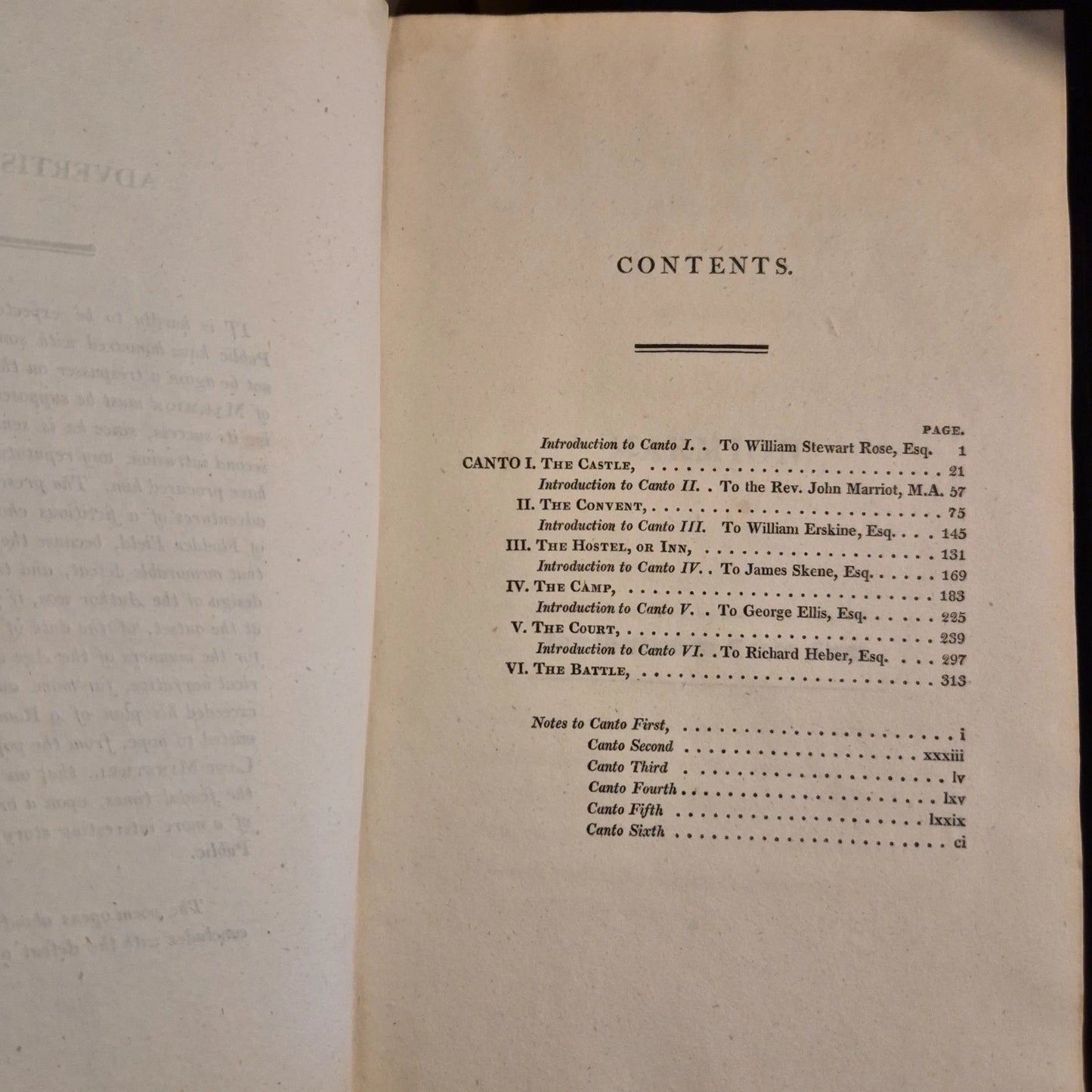 1811 Marmion : A Tale Of Flodden Field : Sir Walter Scott