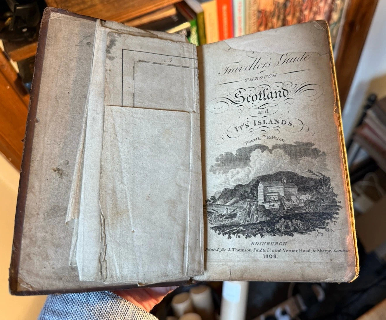 1808 Traveller's Guide Through Scotland and its Islands : Illustrated