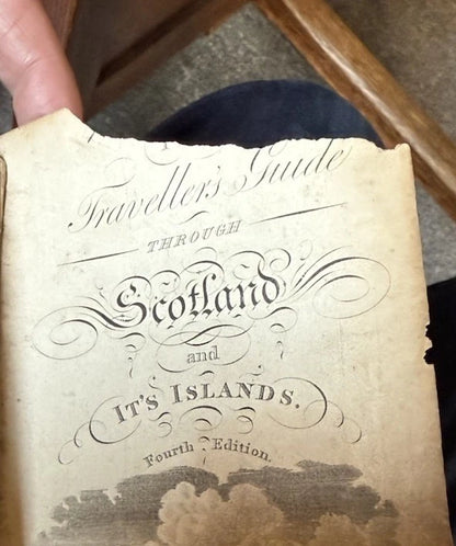 1808 Traveller's Guide Through Scotland and its Islands : Illustrated