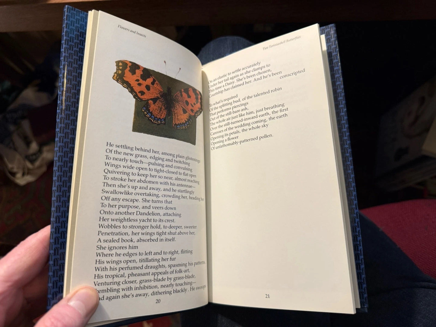 1986 Flowers & Insects : Ted Hughes : Illustratrated Poetry Book : 1st Ed