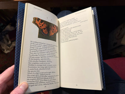 1986 Flowers & Insects : Ted Hughes : Illustratrated Poetry Book : 1st Ed