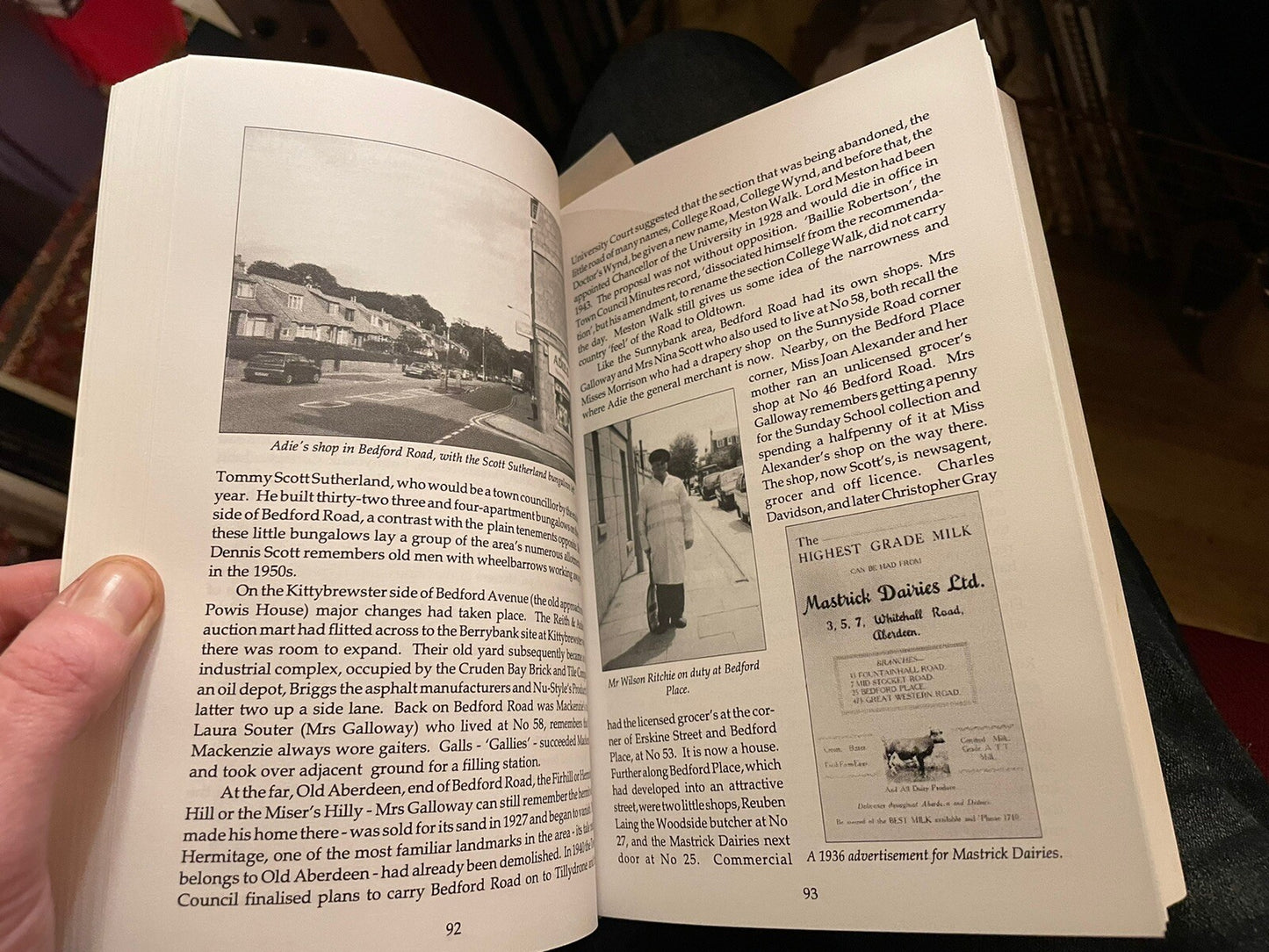The Spital & Spital Lands : Villages of Aberdeen : Diane Morgan SIGNED : 2 Books