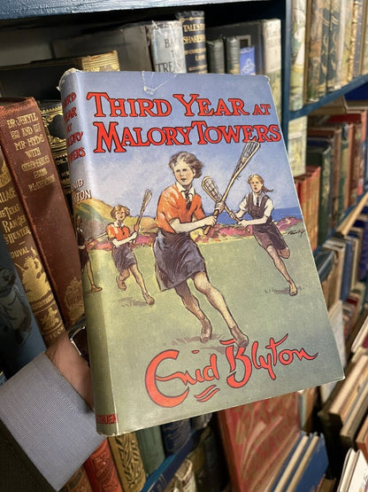 Enid Blyton : Third Year at Malory Towers : 1st 1949 : Very Fine Copy