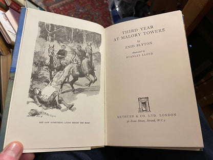 Enid Blyton : Third Year at Malory Towers : 1st 1949 : Very Fine Copy