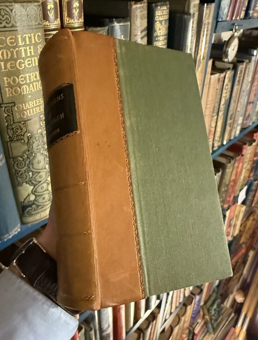 1825 Traditions of Edinburgh : Robert Chambers (2 Vols) Scotland History