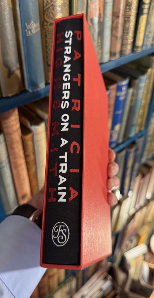 Patricia Highsmith : Strangers on a Train : Thriller : Folio Society 2018