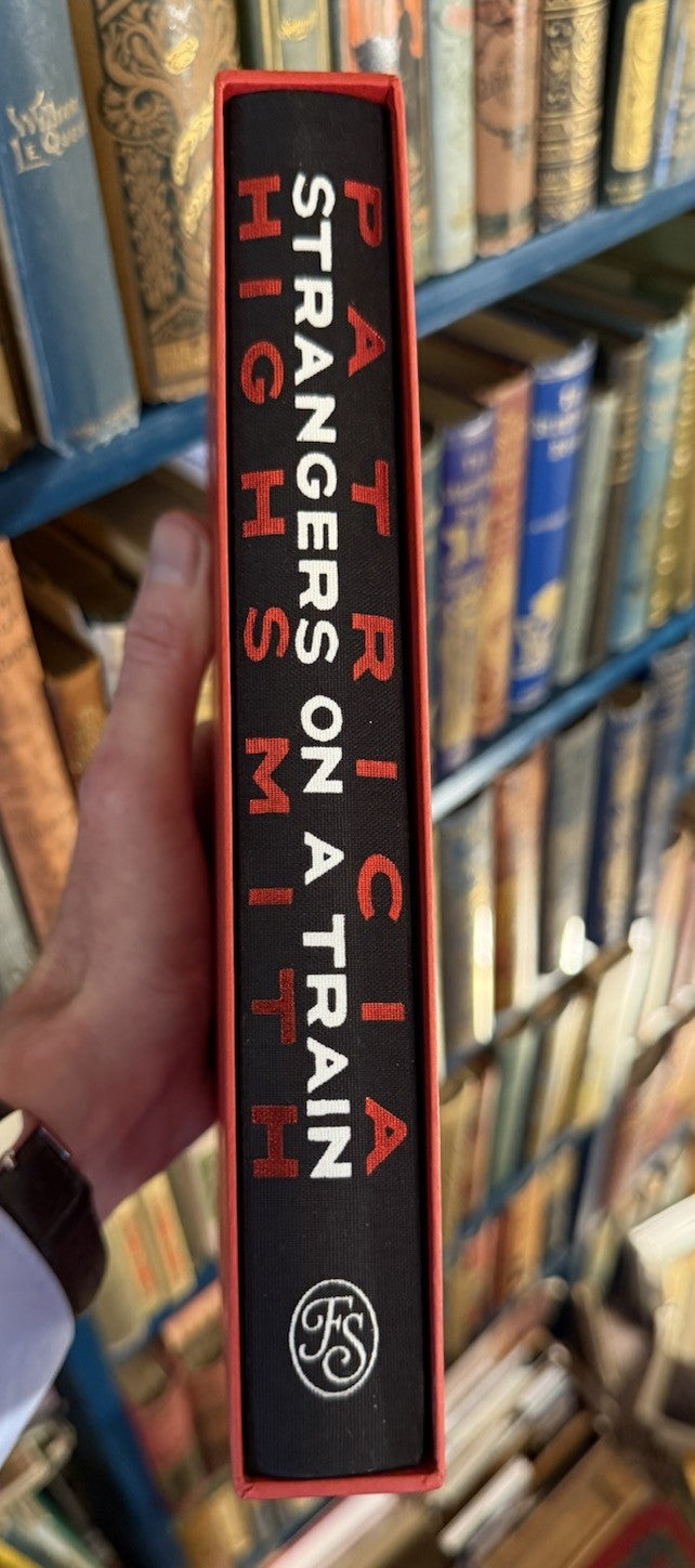 Patricia Highsmith : Strangers on a Train : Thriller : Folio Society 2018