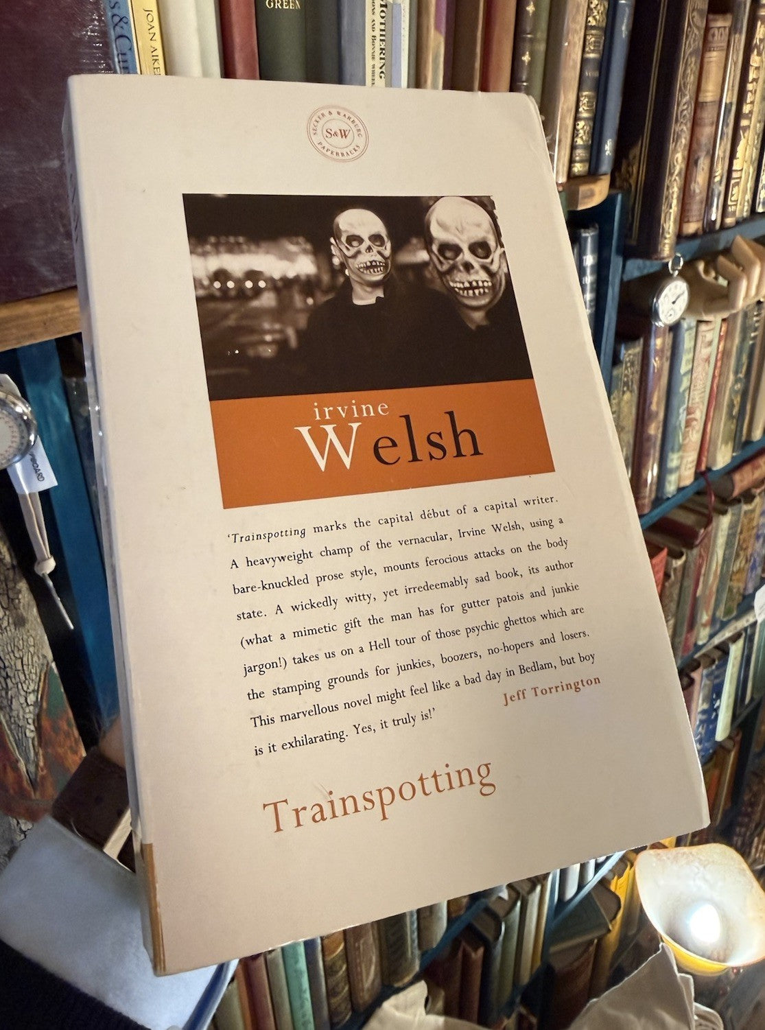 Irvine Welsh (SIGNED) Trainspotting : 1st/1st Secker & Warburg 1993