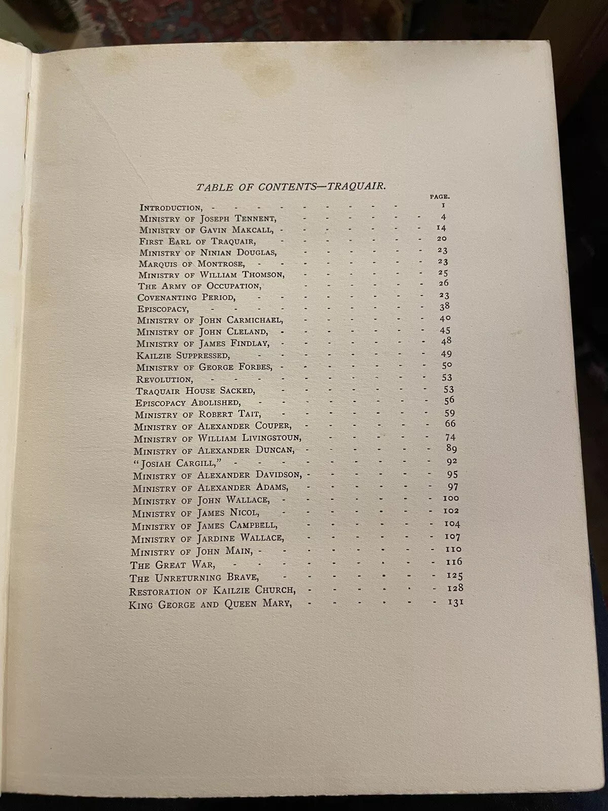 The Church of Traquair and Kailzie : Scottish Borders History : Dr Gunn 1931