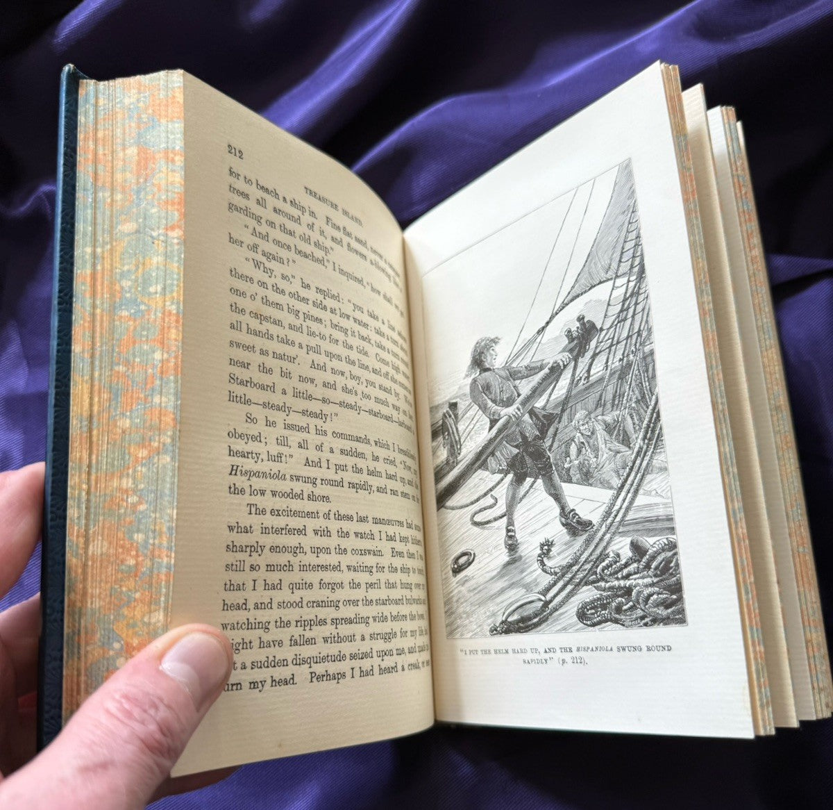 1899 Treasure Island : Robert Louis Stevenson : Fine Prize Binding : Illustrated