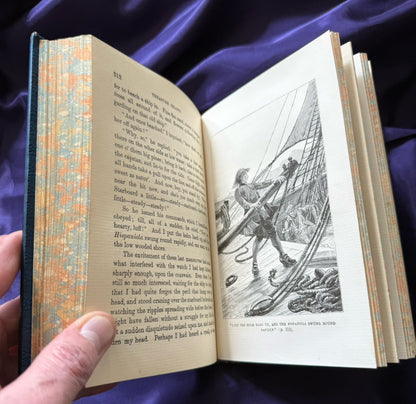 1899 Treasure Island : Robert Louis Stevenson : Fine Prize Binding : Illustrated