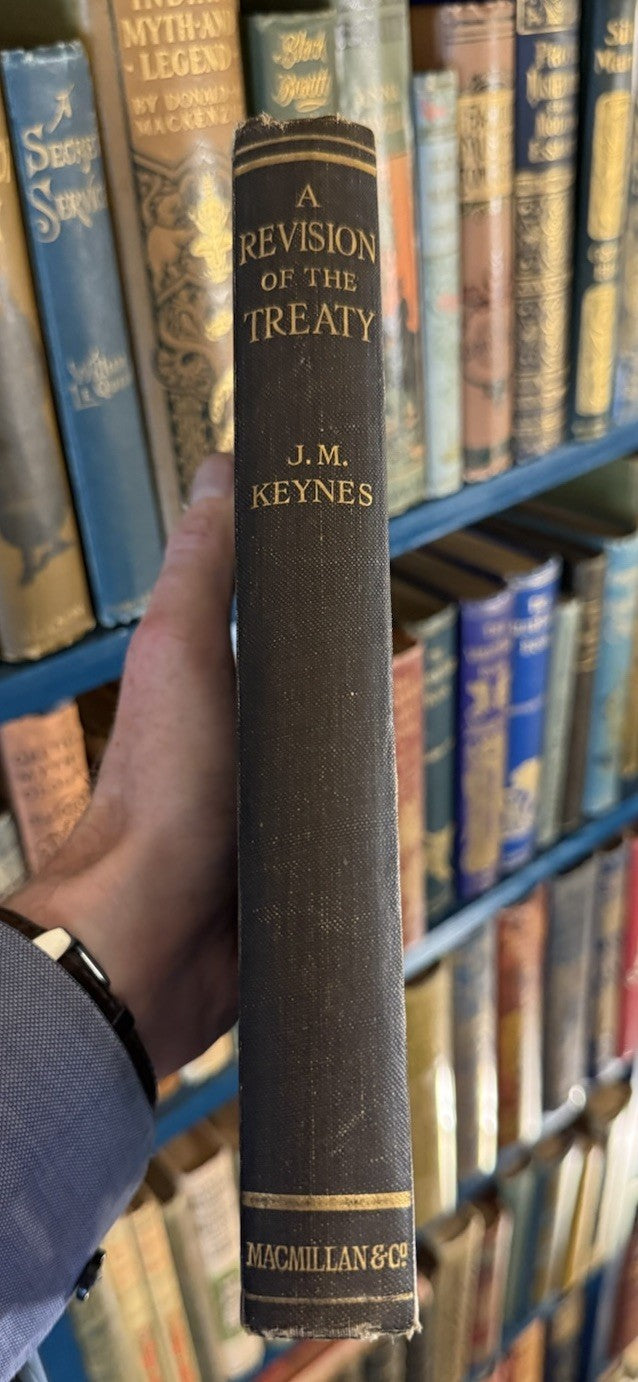 1922 A Revision of the Treaty : John Maynard Keynes C.B : 1st Edition