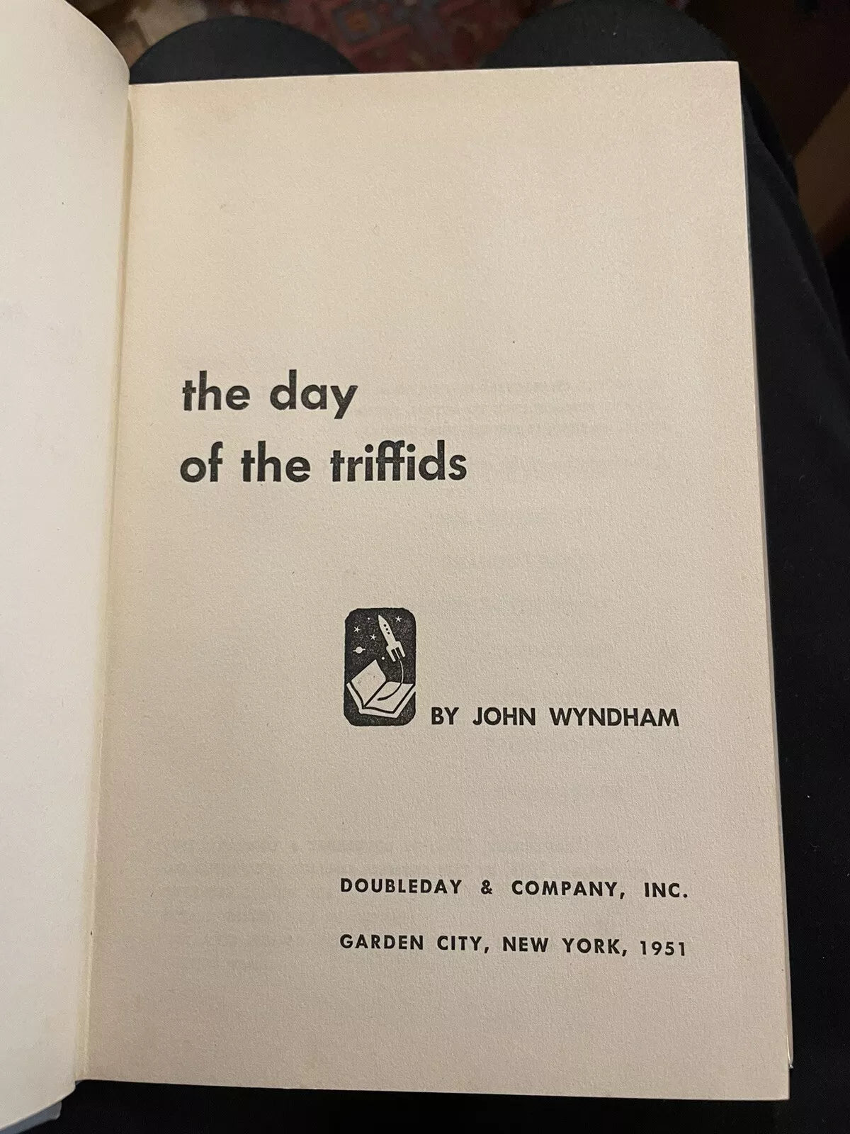 John Wyndham : The Day of the Triffids : 1st/1st US Edition 1951