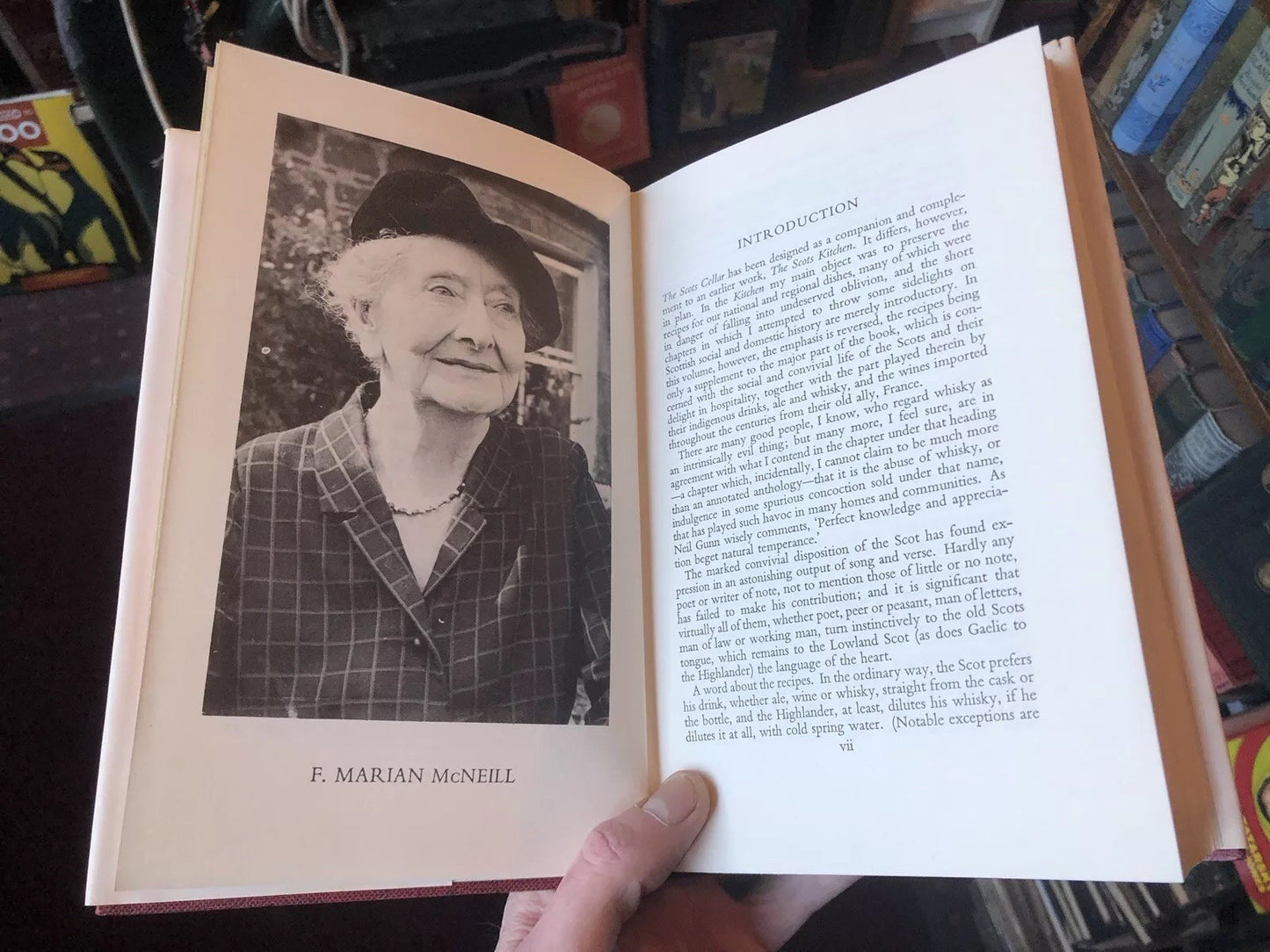 THE SCOTS CELLAR by F. Marian McNeill SCOTTISH WHISKY RECIPES Cocktails FOLKLORE