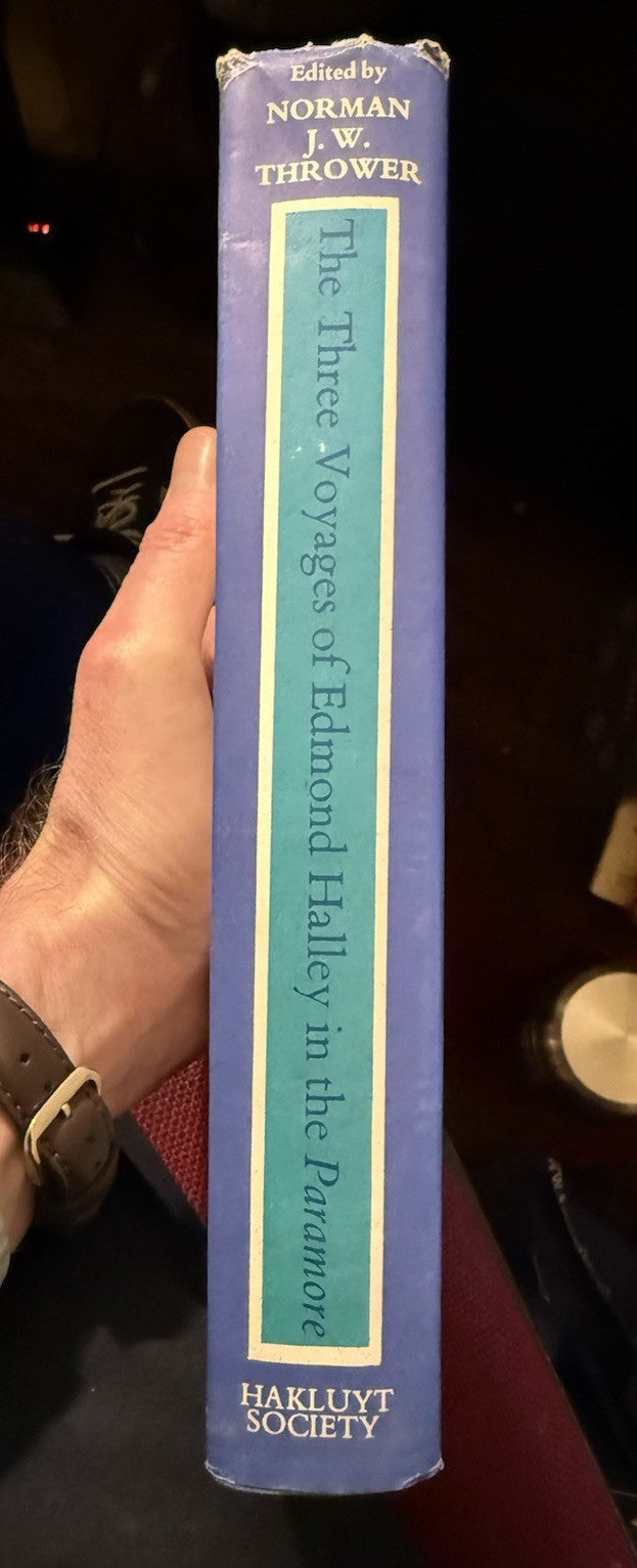 The Three Voyages of Edmond Halley in the Paramore 1698-1701 : Hakluyt Society