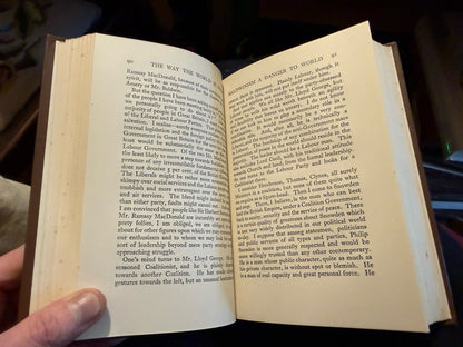 H G Wells : The Way the World is Going : 1st Edition in Fine Dust Jacket 1928
