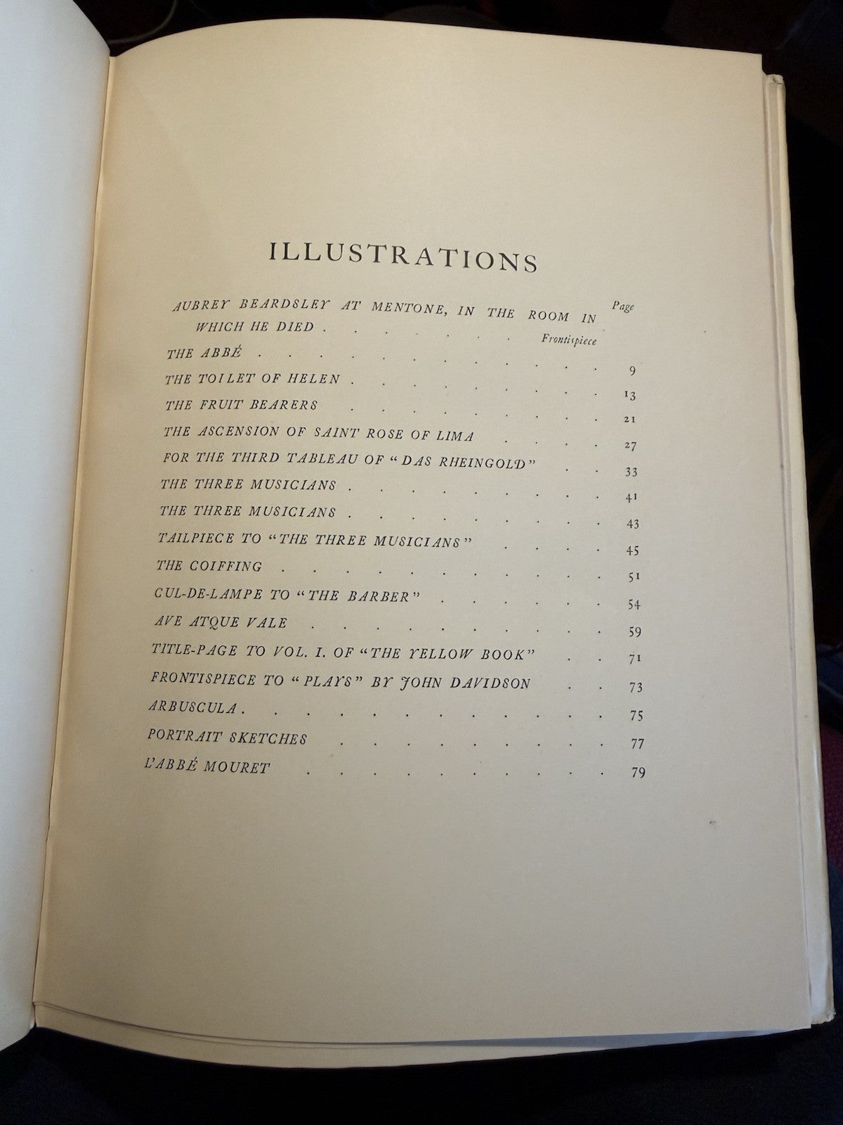 Aubrey Beardsley : Under the Hill : Decorative Cloth Binding : 1st Edition 1904