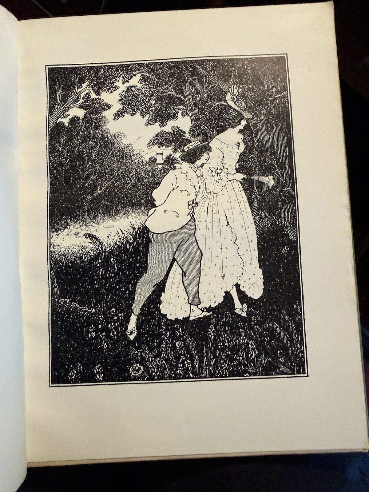 Aubrey Beardsley : Under the Hill : Decorative Cloth Binding : 1st Edition 1904