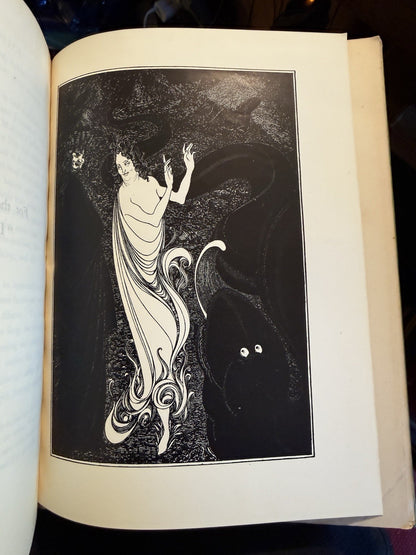 Aubrey Beardsley : Under the Hill : Decorative Cloth Binding : 1st Edition 1904