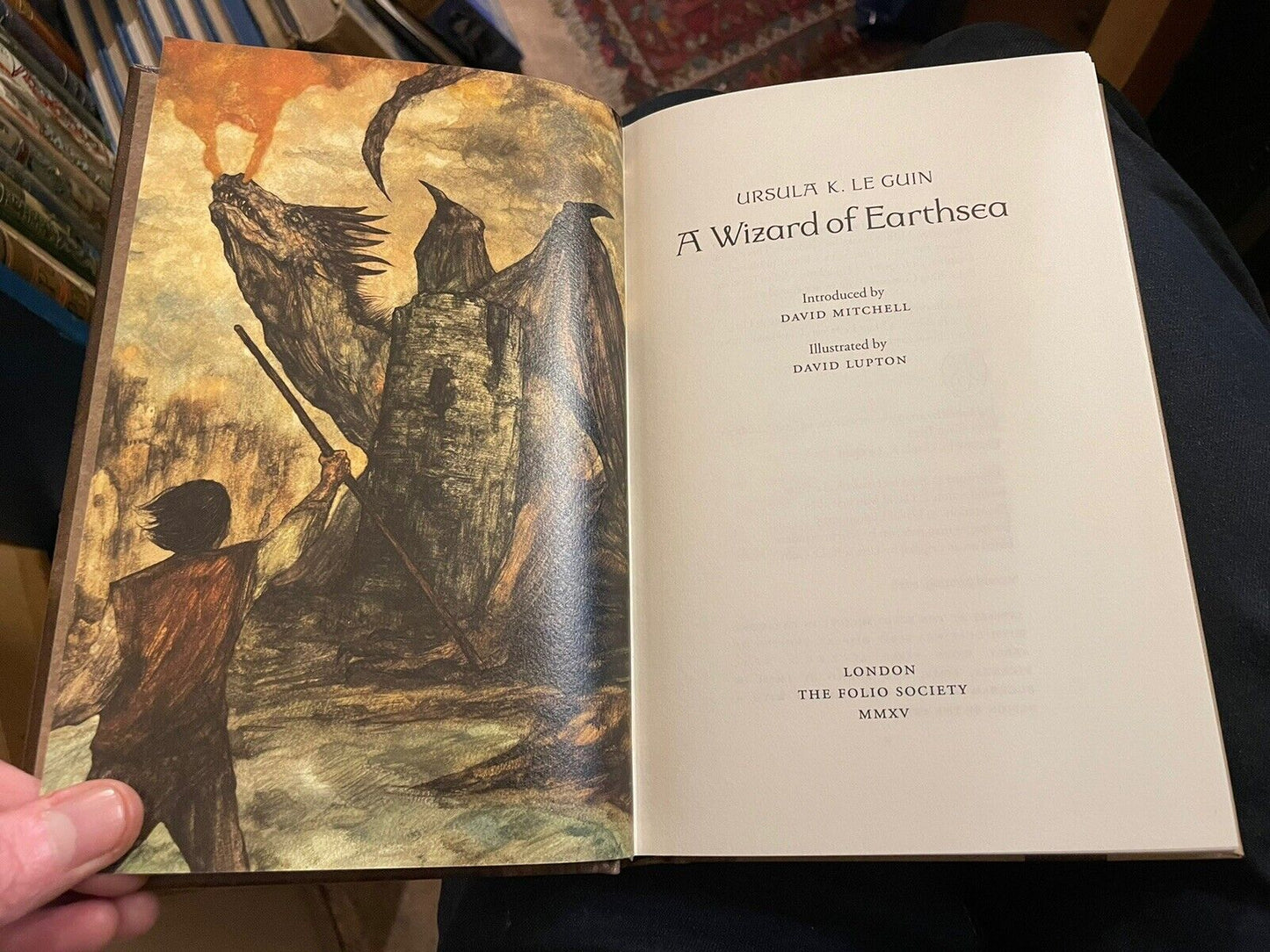 Ursula K. Le Guin : A Wizard of Earthsea : The Folio Society 2018