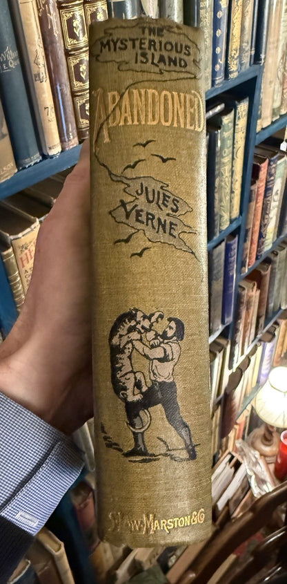 Jules Verne : The Mysterious Island (Part II) Abandoned c1908