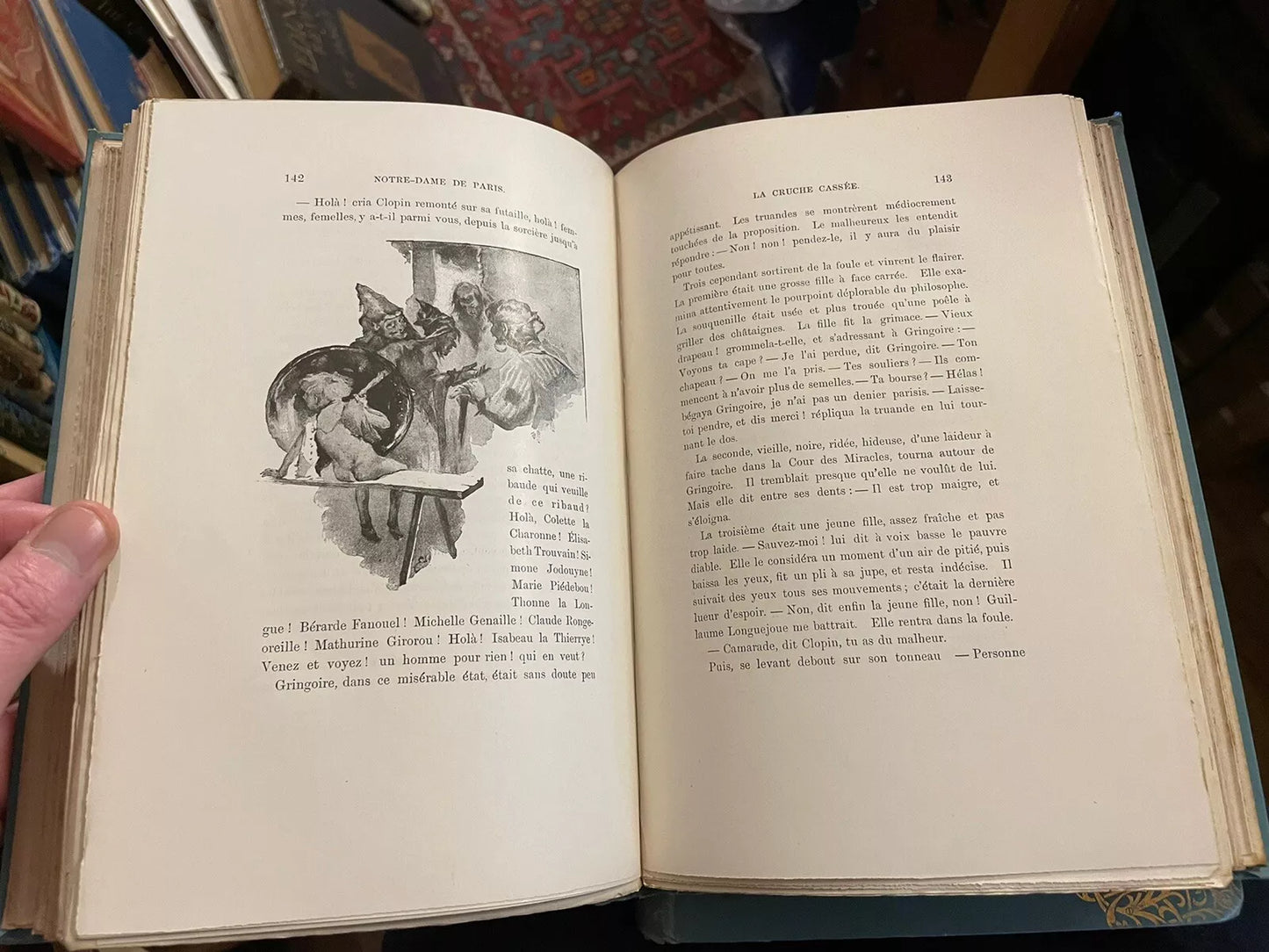 Victor Hugo : Notre-Dame de Paris (2 Vols) French Limited Edition (250 Copies)