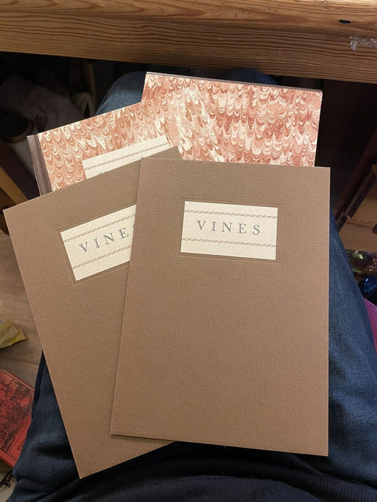 VINES Poems by David Burnett : Engravings by Richard Shirley Smith : Ltd Edition