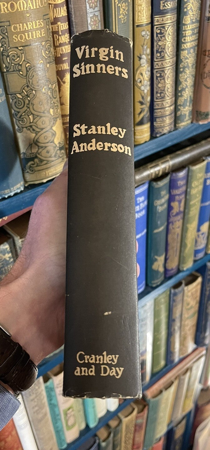 Virgin Sinners : Stanley Anderson : Psychological School Story 1933