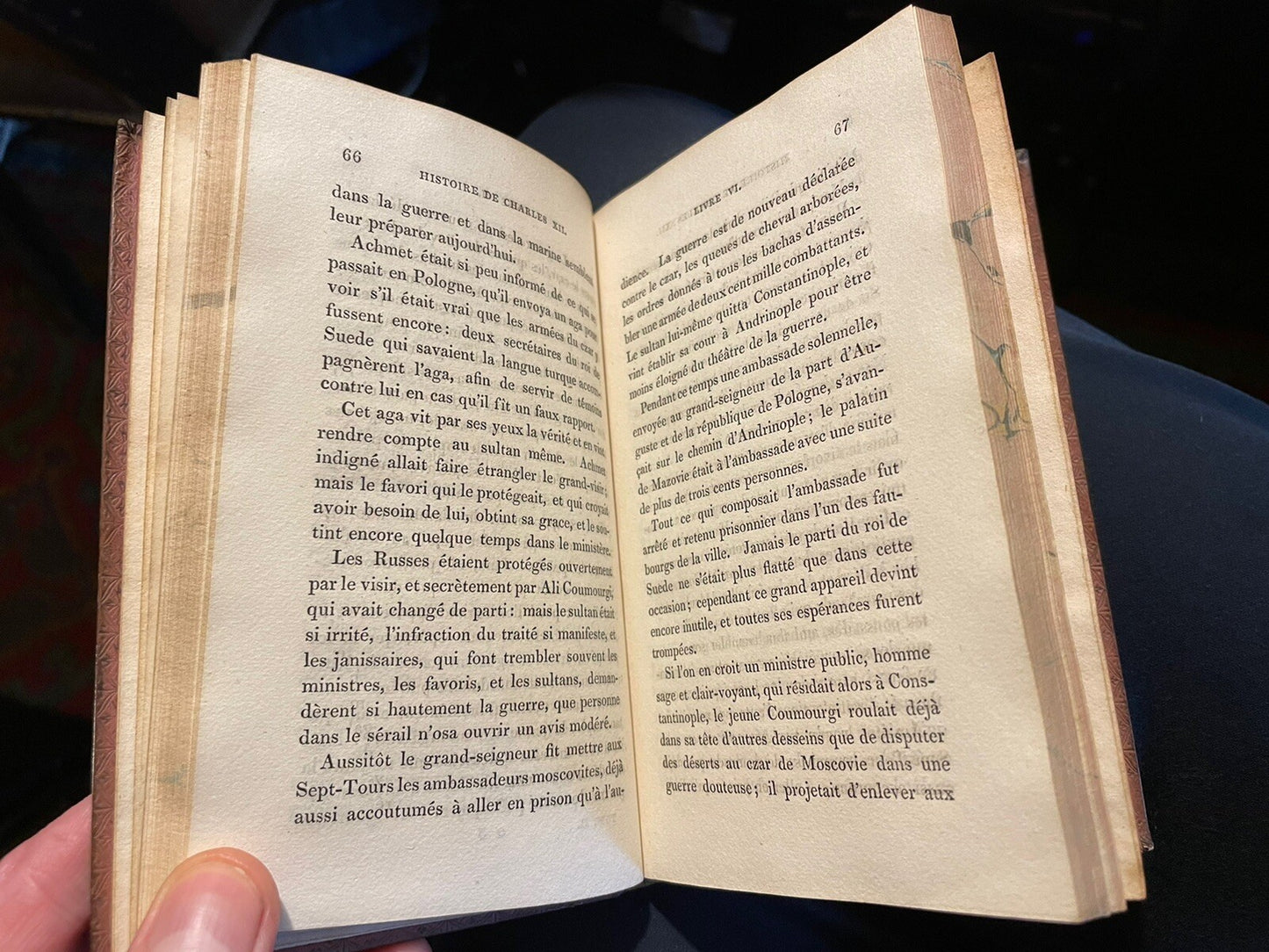 1824 Voltaire (2 Vols) Histoire de Charles XII : French Language : History