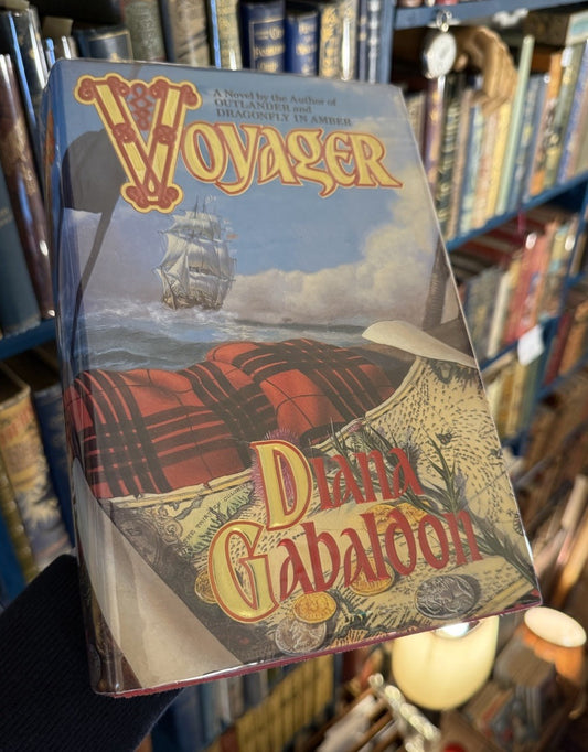 Voyager : Diana Gabaldon (SIGNED) 1st/1st Edition : Outlander Series