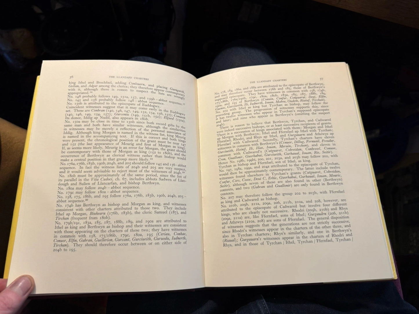 1979 The Llandaff Charters : Wendy Davies : Historical Llandaff in Wales