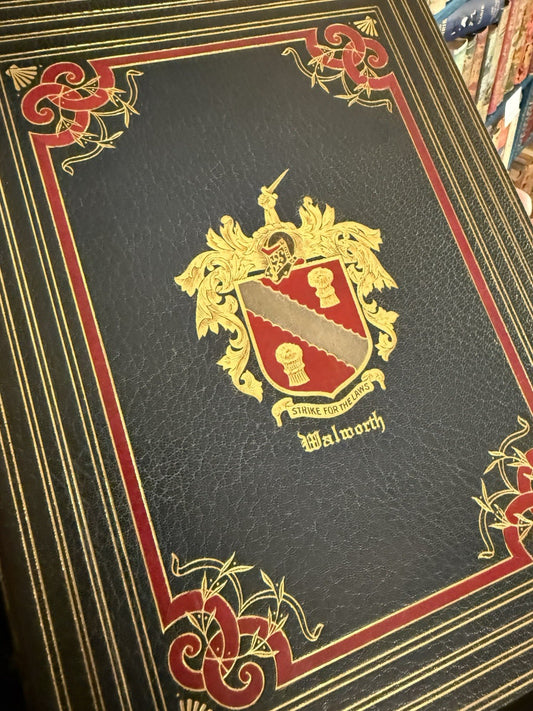 Walworth, Race & Allied Families : Bound by Stikeman : Genealogical History 1930