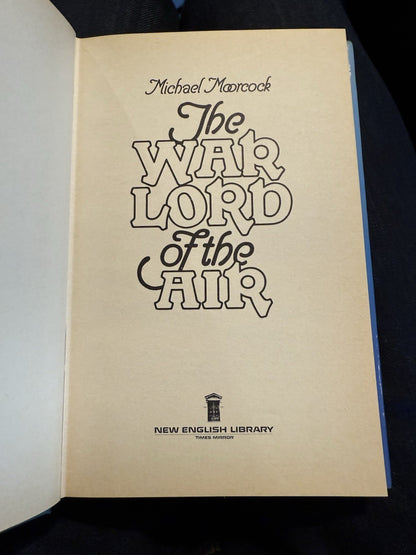 1971 Michael Moorcock : The Warlord of the Air : 1st Edition : Science Fiction