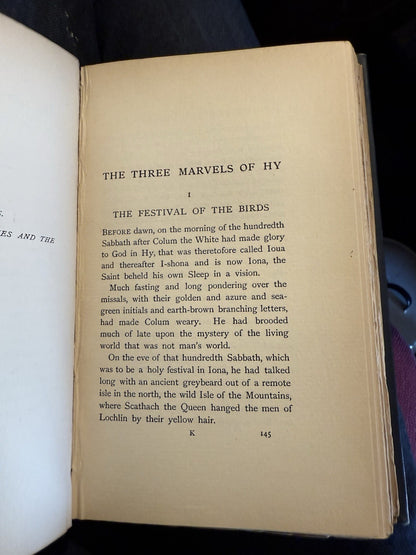 1896 The Washer of the Ford : Fiona Macleod : Presentation Copy